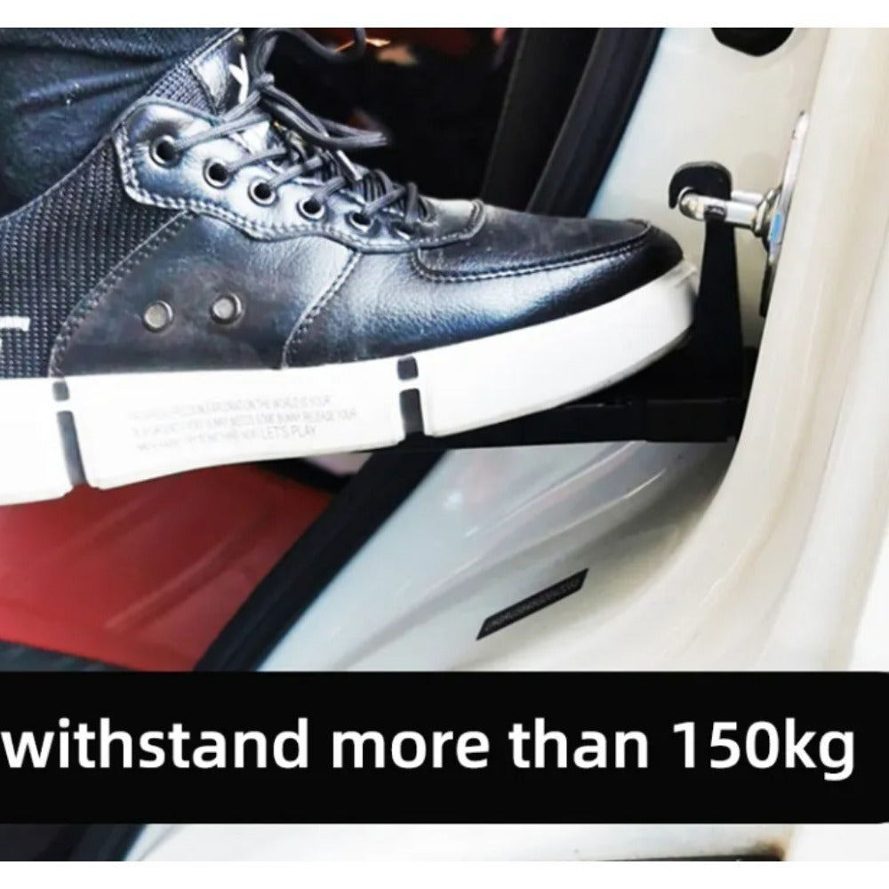 New Foldable Car Roof Rack Step for Car Doors Multifunction Universal Latch Hook Foot Pedal Aluminium Alloy Safety RV