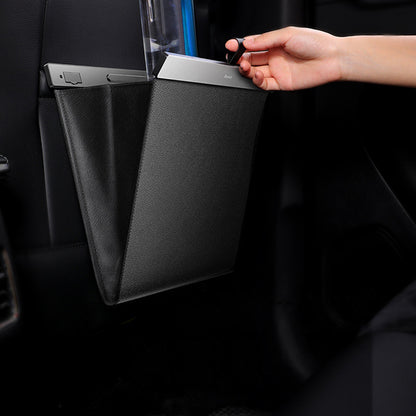 PVC Car Trash Bag Leak-proof Lock Smell Magnetic Car Rubbish Holder Garbage Storage Bag Vomit Bags Trash Bin