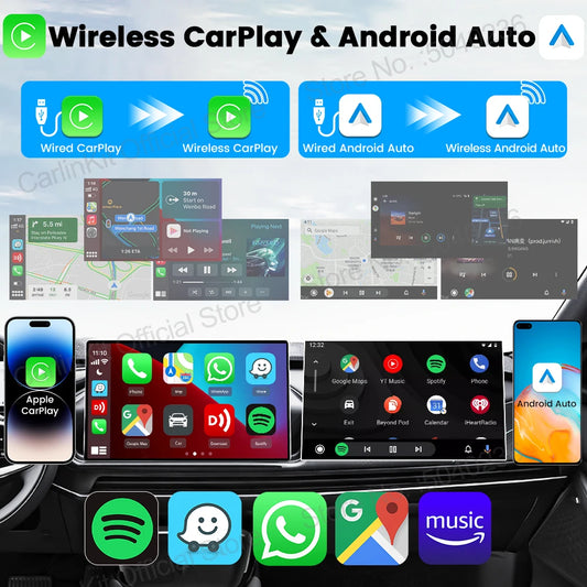 2025 CarlinKit Mini Ultra/Mini 5 Pro Wired To Wireless Adapter