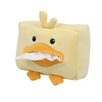 Car Tissue Box Plush Animals Cute Napkin Tissue Paper Holder
