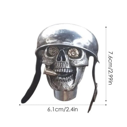 Skulls Soldier Grip-Handcrafted Gear Knob,