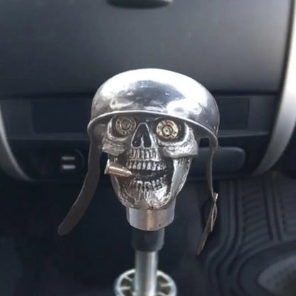 Skulls Soldier Grip-Handcrafted Gear Knob,