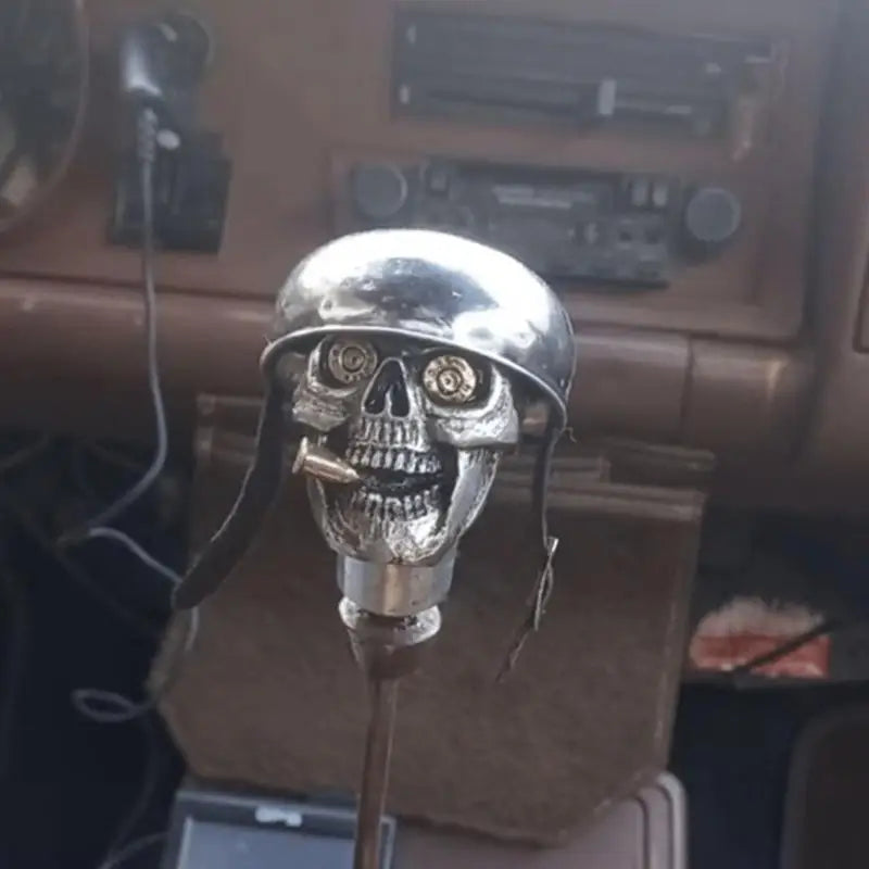 Skulls Soldier Grip-Handcrafted Gear Knob,