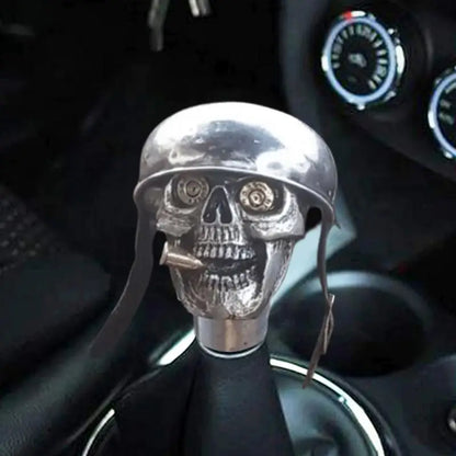 Skulls Soldier Grip-Handcrafted Gear Knob,
