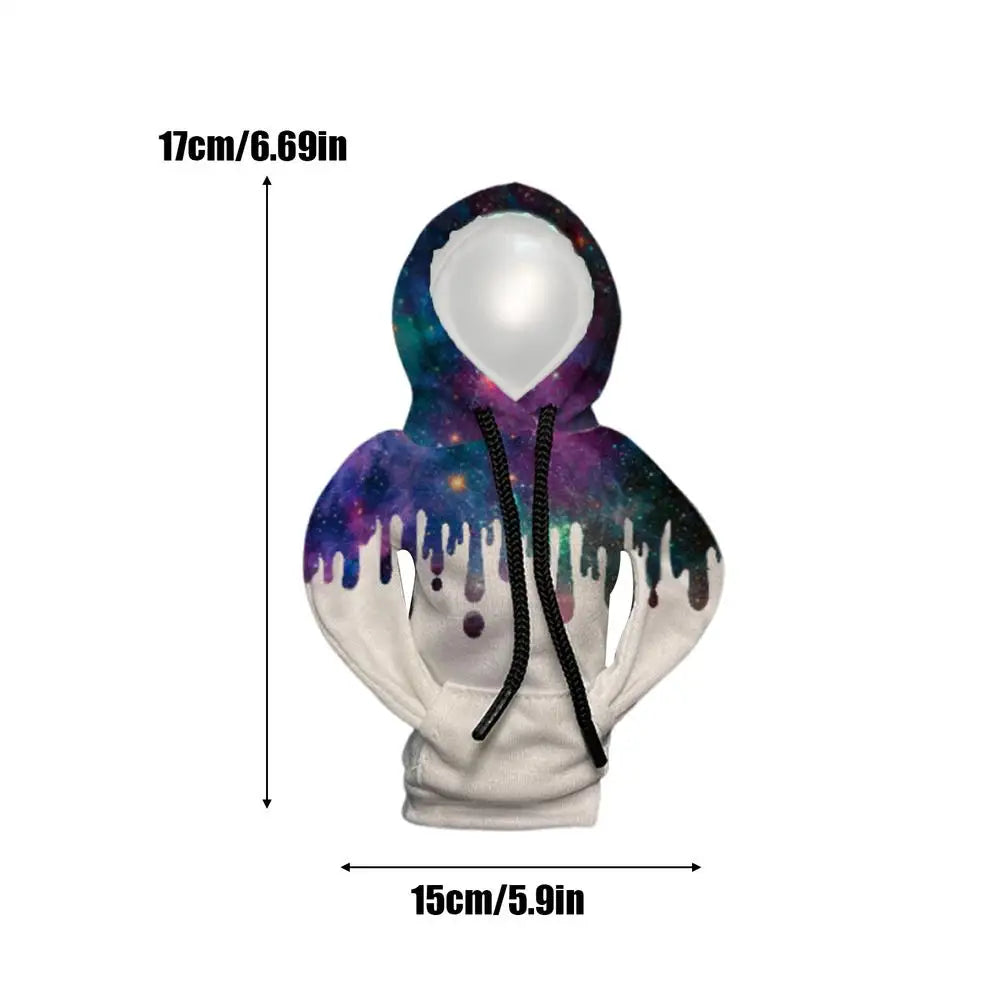Car Gear Shift Knob Hoodie Anti-Slip Manual Handle Gear