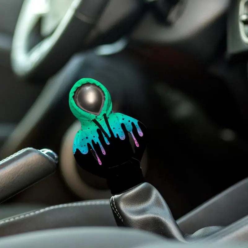 Car Gear Shift Knob Hoodie Anti-Slip Manual Handle Gear