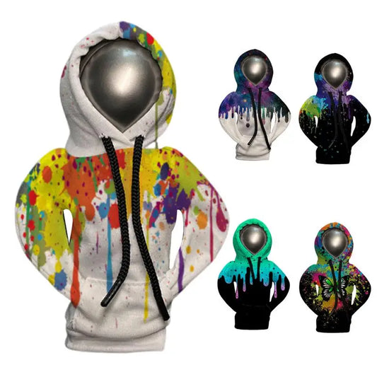 Car Gear Shift Knob Hoodie Anti-Slip Manual Handle Gear