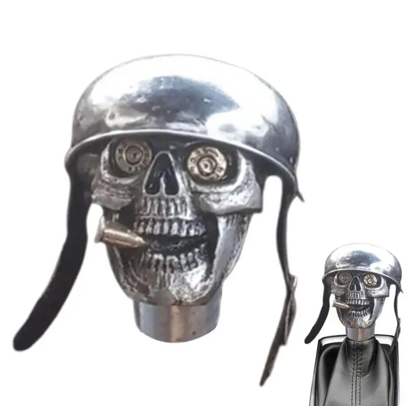 Skulls Soldier Grip-Handcrafted Gear Knob,