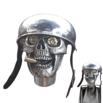 Skulls Soldier Grip-Handcrafted Gear Knob,