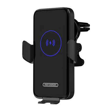 Wireless Car Charger 15W Fast Charging Auto Clamping Car Charger Phone Mount Phone Holder Fit