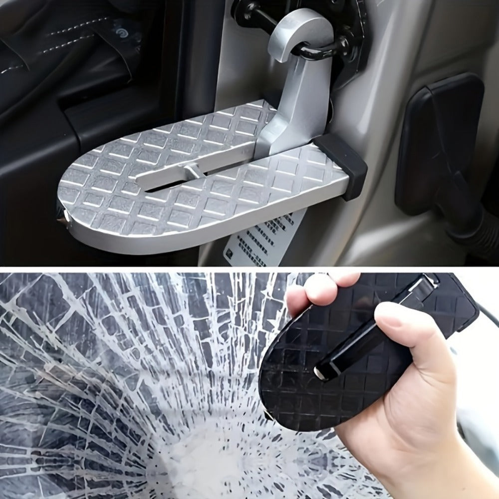 New Foldable Car Roof Rack Step for Car Doors Multifunction Universal Latch Hook Foot Pedal Aluminium Alloy Safety RV