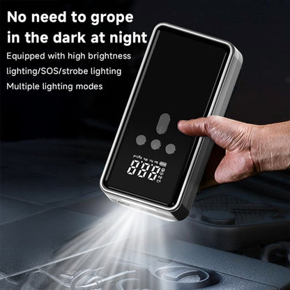 Car Battery Starter With Air Compressor 12V 2000A Car Battery Starter Digital Tire Inflator